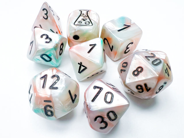 Chessex: Polyhedral 7-Dice Set - Tubes