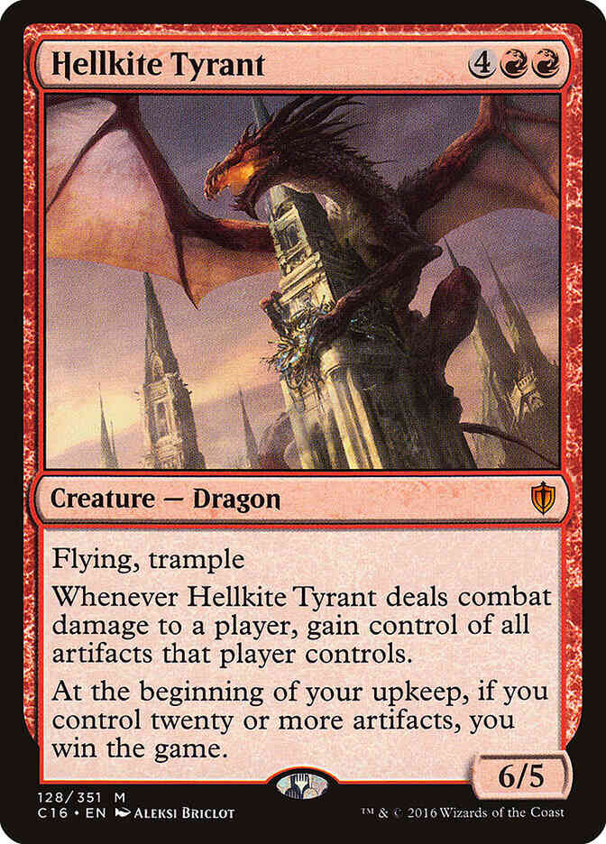 Hellkite Tyrant - Commander 2016 - 128