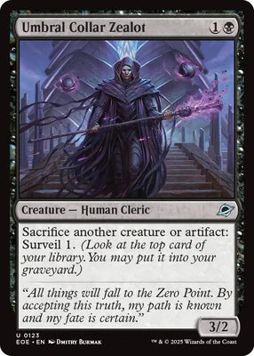 Umbral Collar Zealot - Edge of Eternities (EOE) - 123