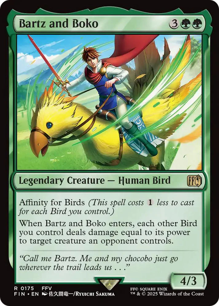 Bartz and Boko - Final Fantasy (FIN) - 175