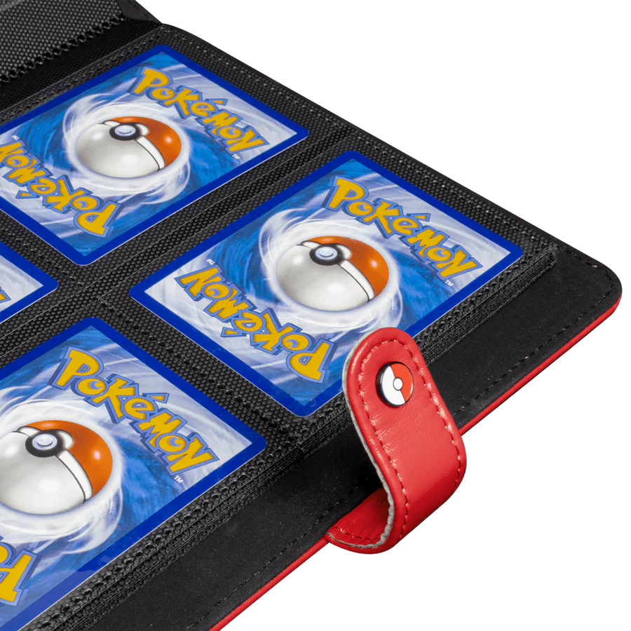 Ultra Pro Premium Snap Binder Pokemon Red