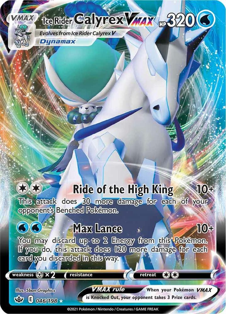 Ice Rider Calyrex VMAX - Battle Styles - 046/198 (Holofoil)