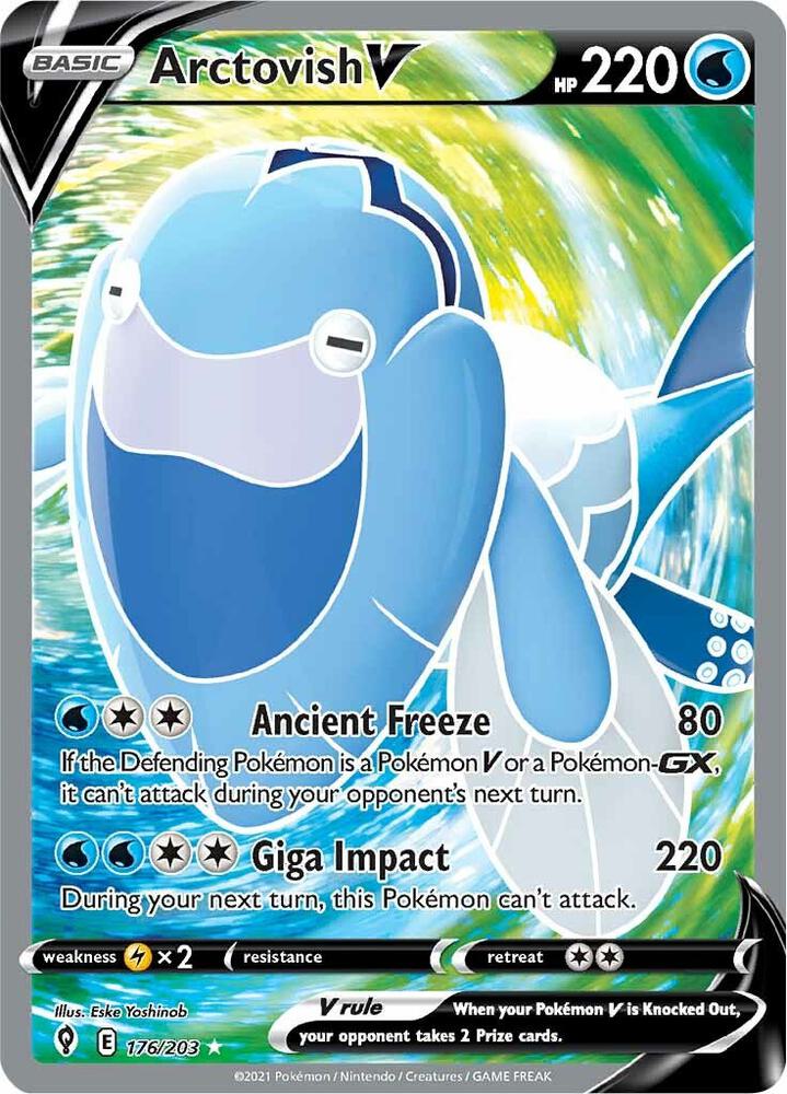 Arctovish V - Evolving Skies - 176/203 (Full Art)