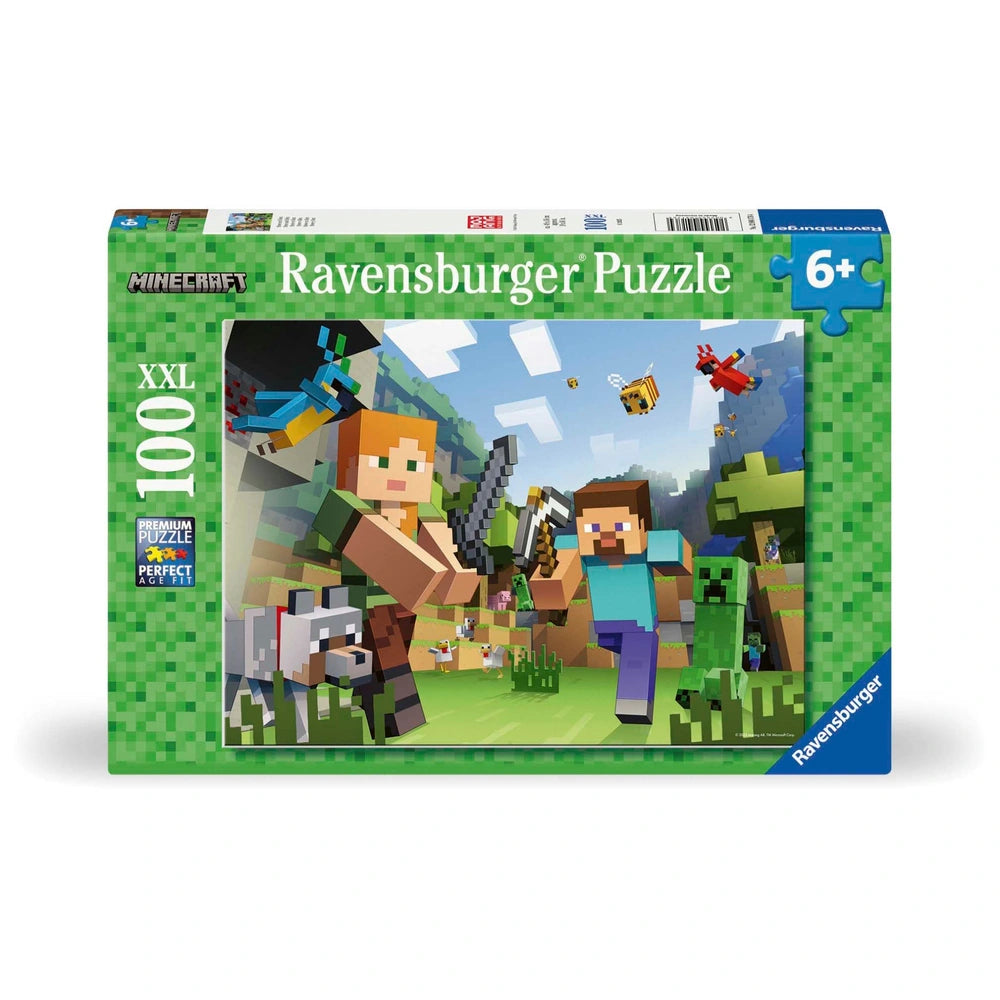 Minecraft Steve and Alex Puzzle - 100 Pcs