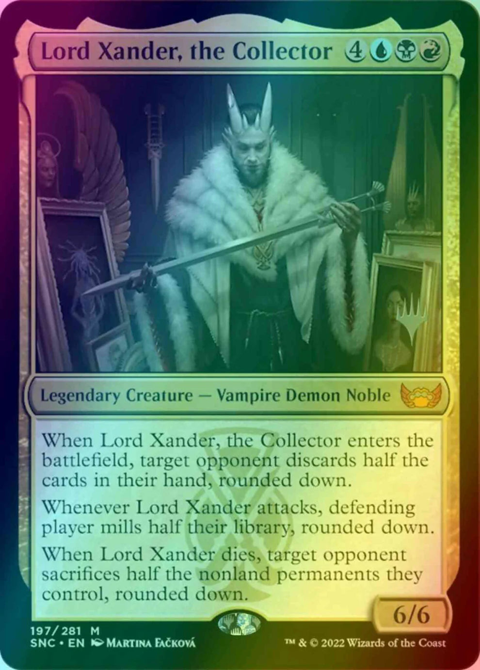 Lord Xander, the Collector - Streets of New Capenna: Promos - 197