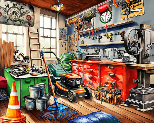 Tool Man's Garage 1000pcs