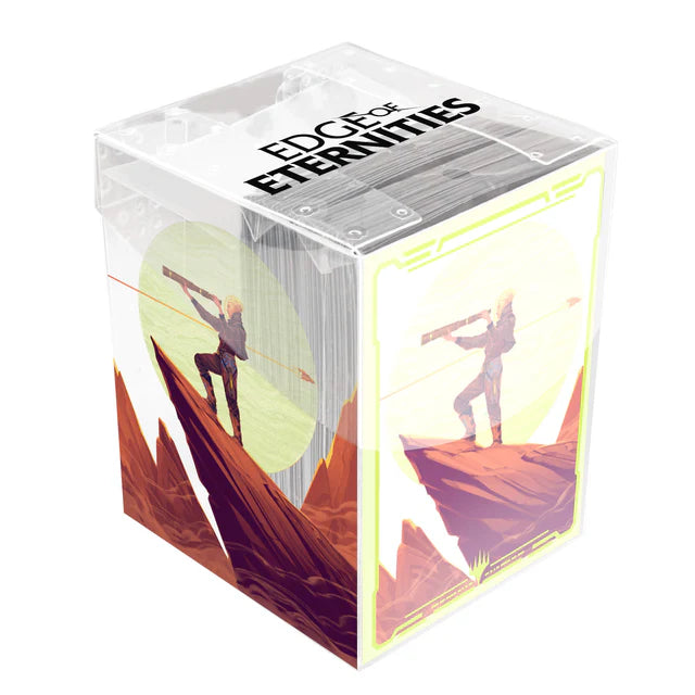 UP D-Pro - Edge of Eternities - Clear Box and 100ct Sleeves