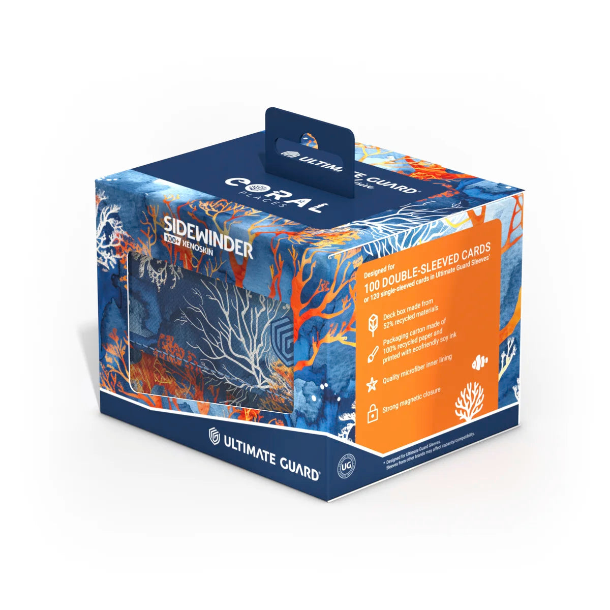 UG Deck Box - Xenoskin Coral Places - SideWinder 100+ **Pre-Order**