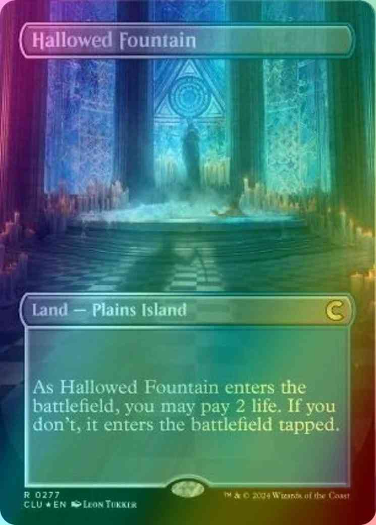 Hallowed Fountain - Ravnica: Clue Edition - 277 (Foil)