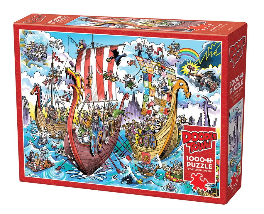 DoodleTown: Viking Voyage 1000pcs