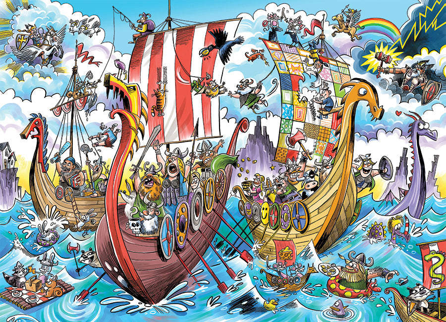 DoodleTown: Viking Voyage 1000pcs