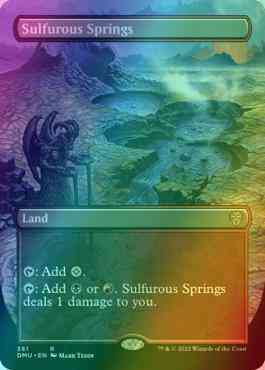 Sulfurous Springs - Dominaria United - 381 (Foil)