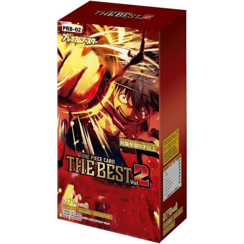 prb one piece booster box Japanese One Piece - PRB02 - The Best vol.2