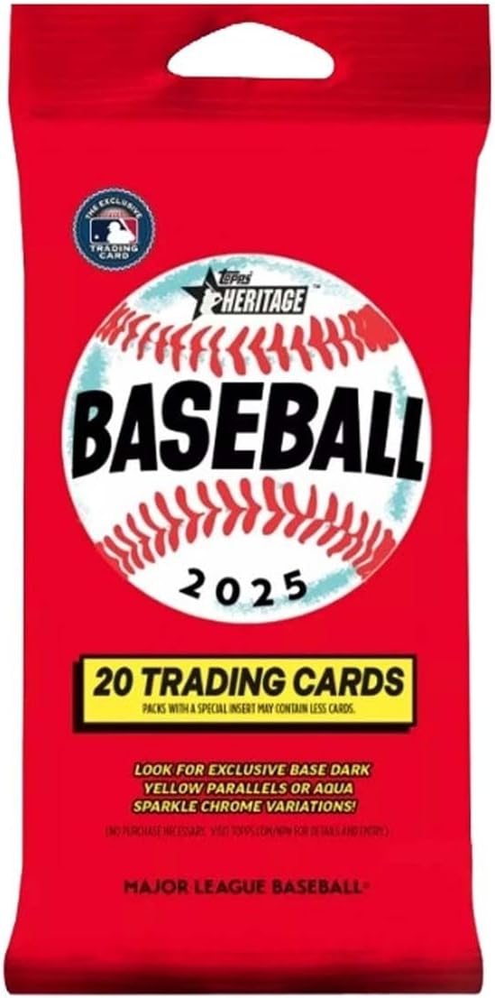 2025 Topps Heritage Baseball 8 cards