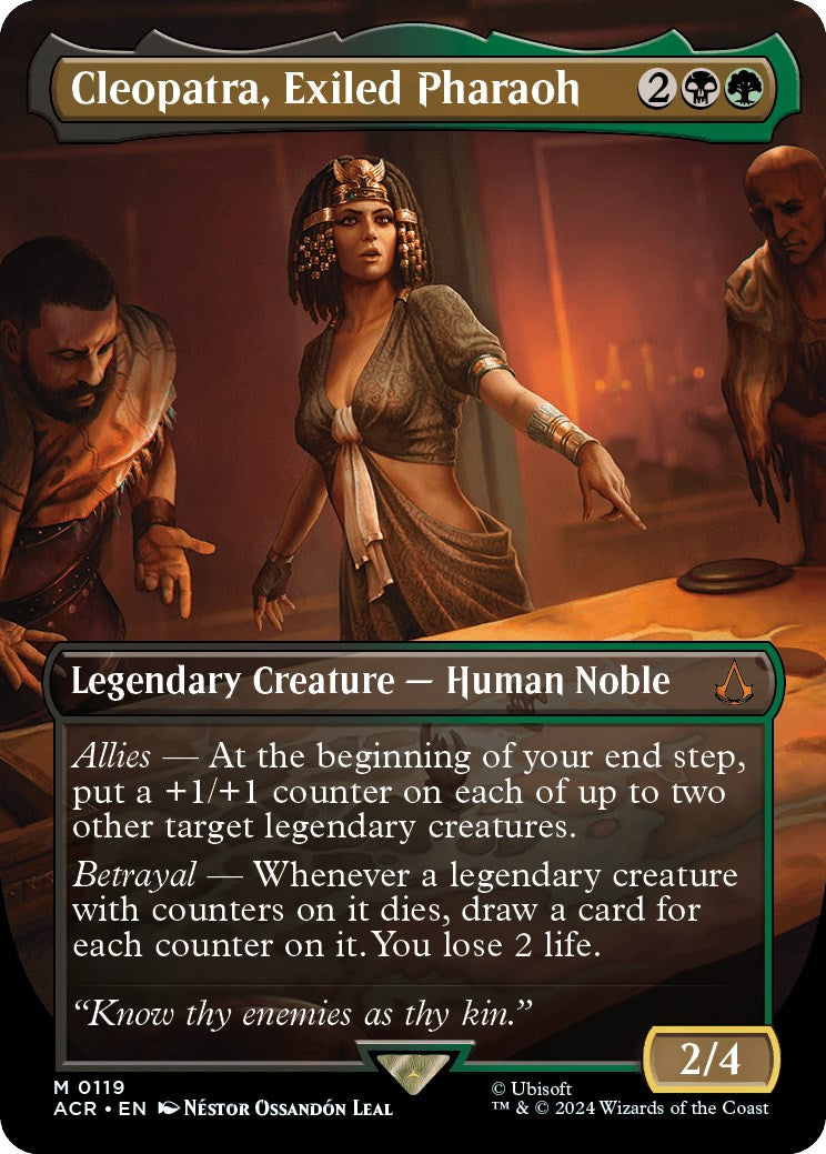 Cleopatra, Exiled Pharaoh (Borderless)