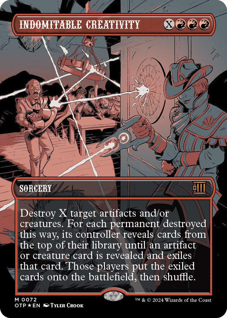Indomitable Creativity (Textured Foil)