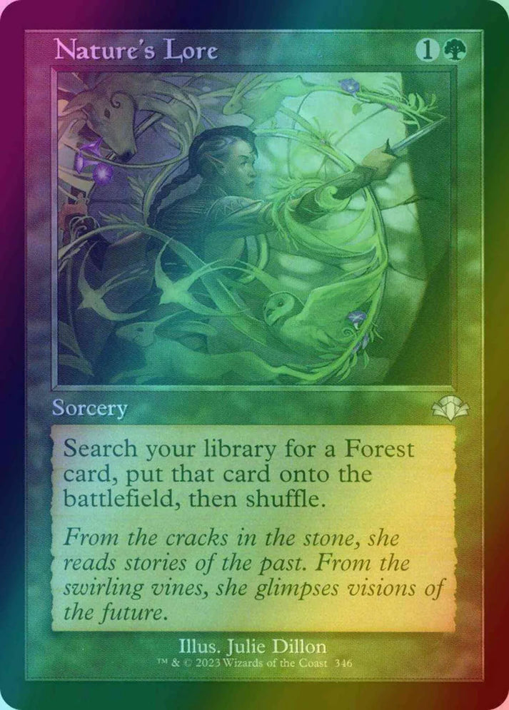 Nature's Lore - Dominaria Remastered - 346 (Foil)