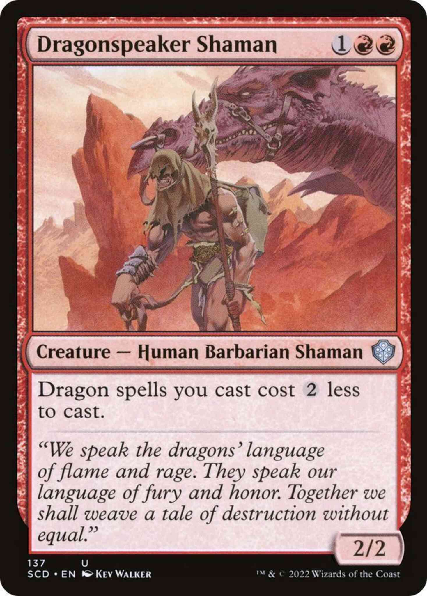 Dragonspeaker Shaman - Starter Commander Decks - 137