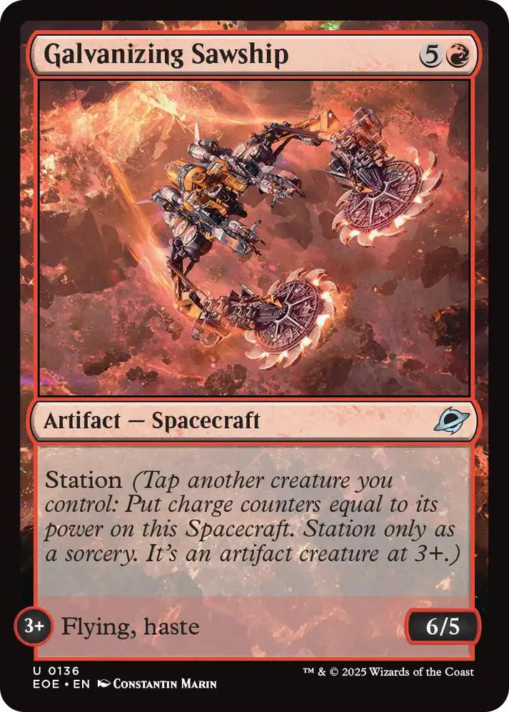 Galvanizing Sawship - Edge of Eternities (EOE) - 136