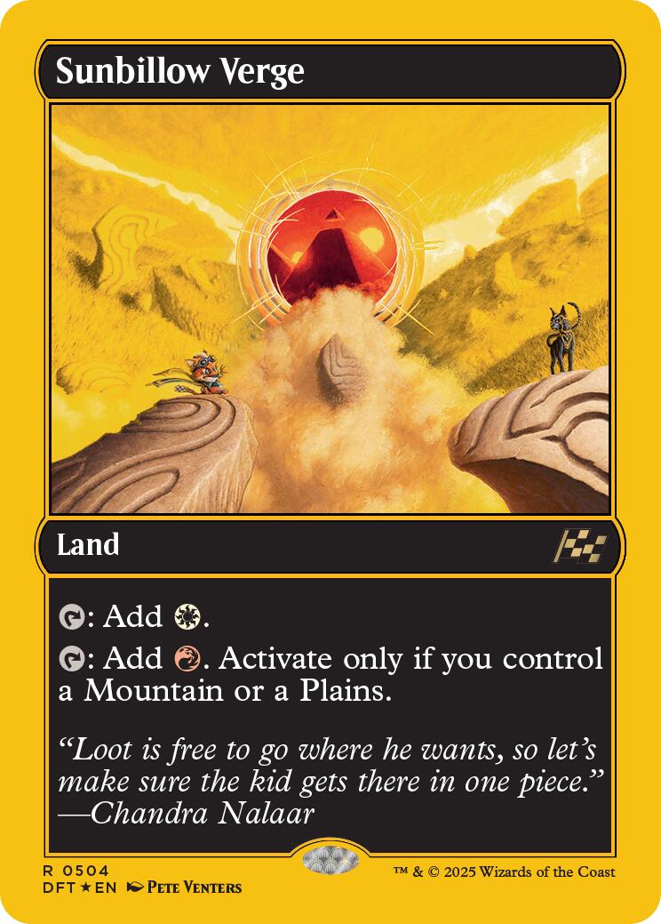 Sunbillow Verge (First-Place Foil)