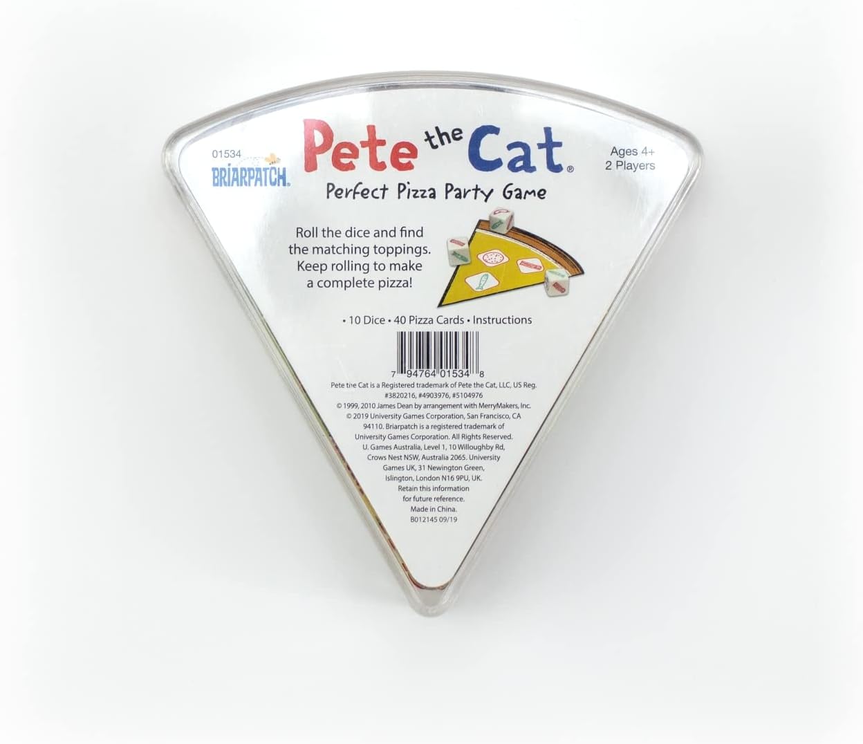 Perfect pizza party game