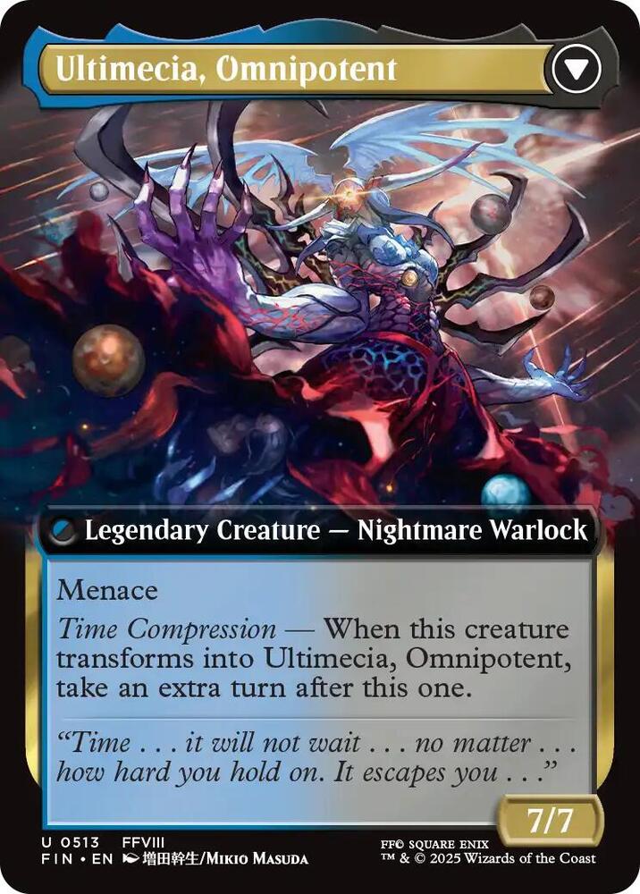 Ultimecia, Time Sorceress (Extended Art) (Back)