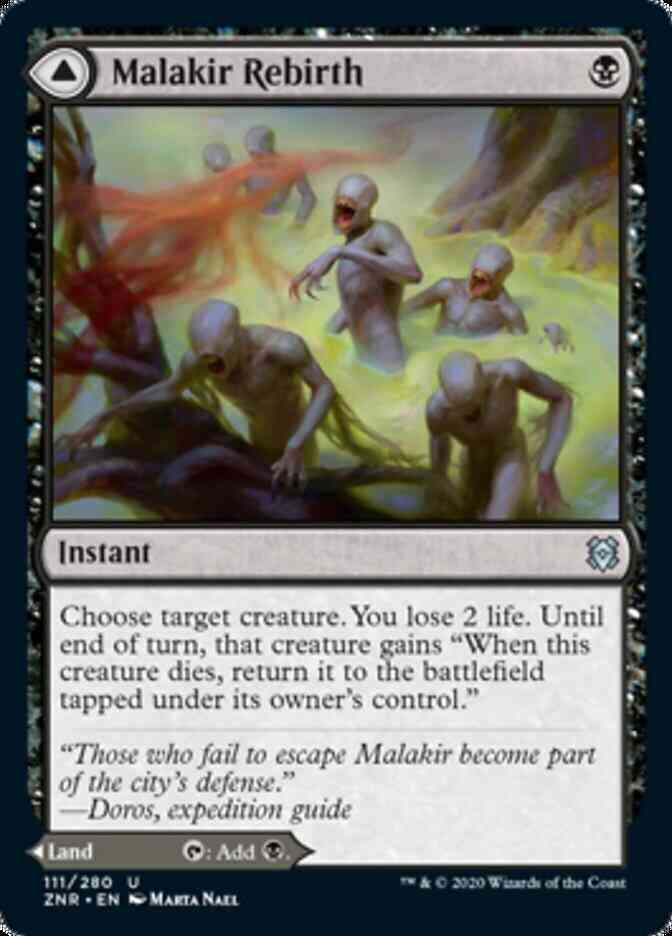 Malakir Rebirth/Malakir Mire - Zendikar Rising - 111