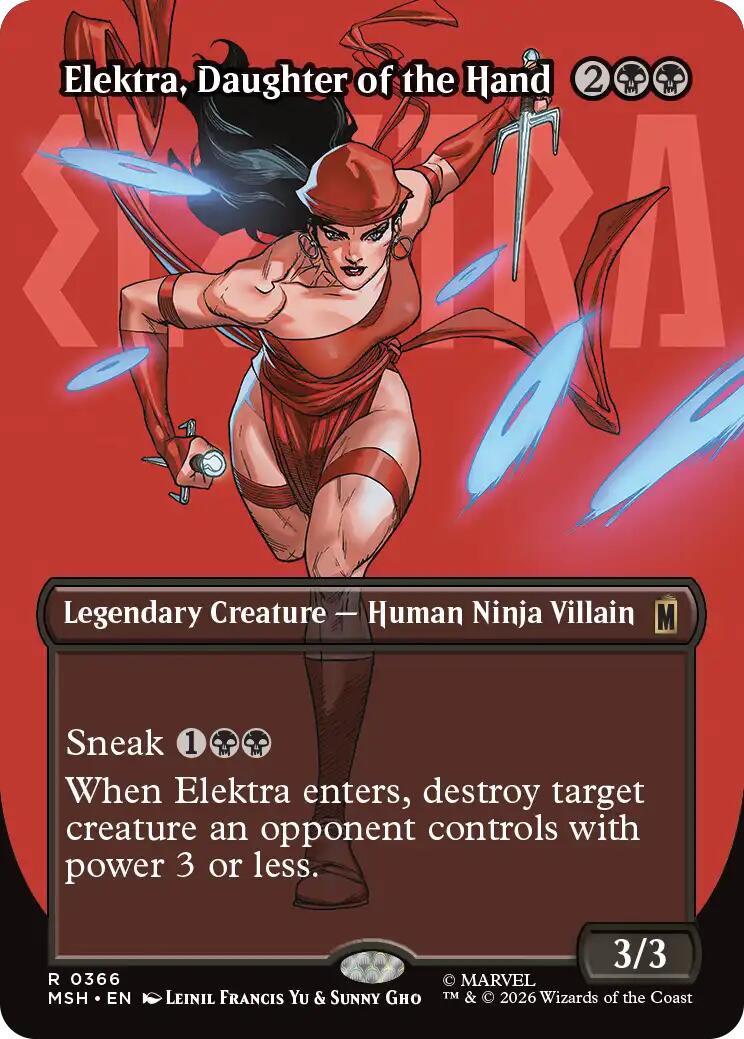 Elektra, Daughter of the Hand (Borderless) (366)