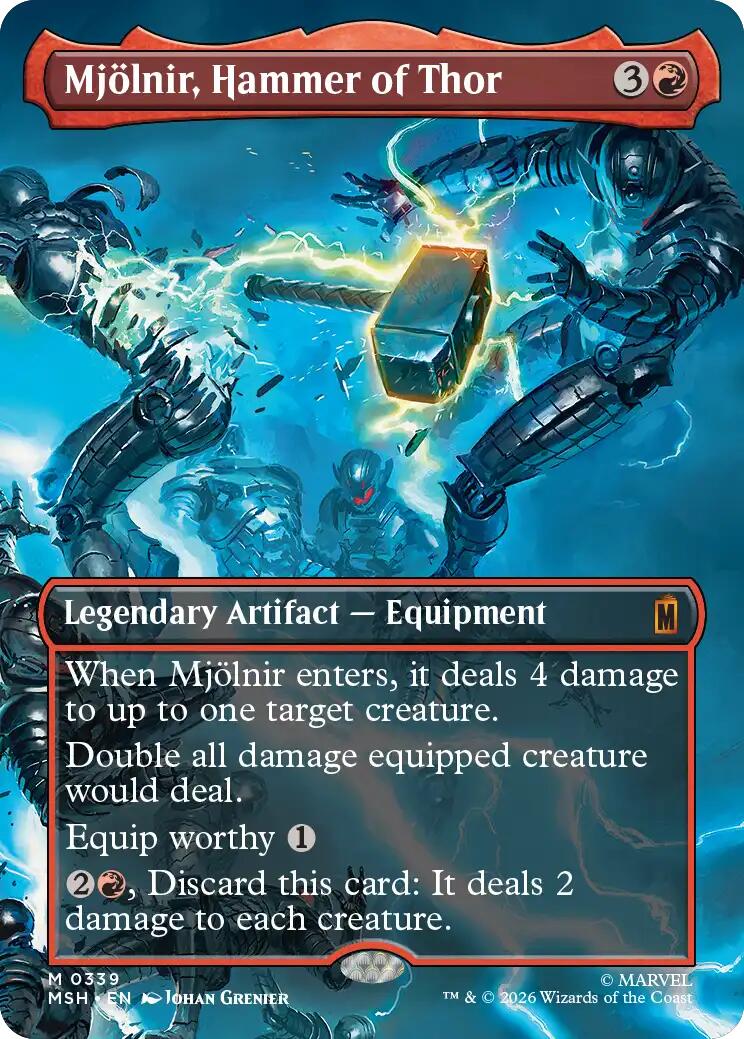 Mjolnir, Hammer of Thor (Borderless) (0339)