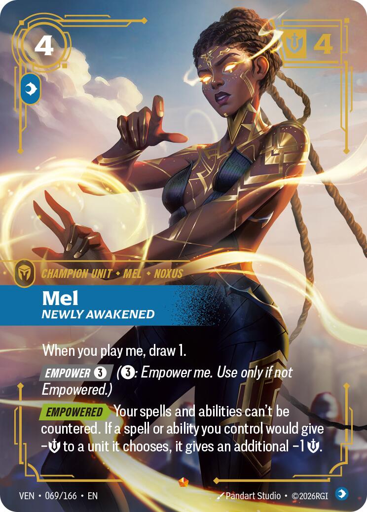 Mel, Newly Awakened