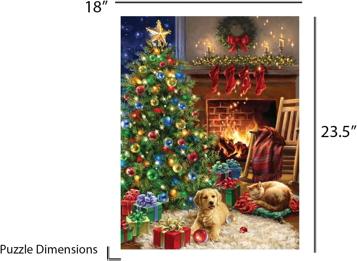 Christmas Morning 500 Piece Puzzle