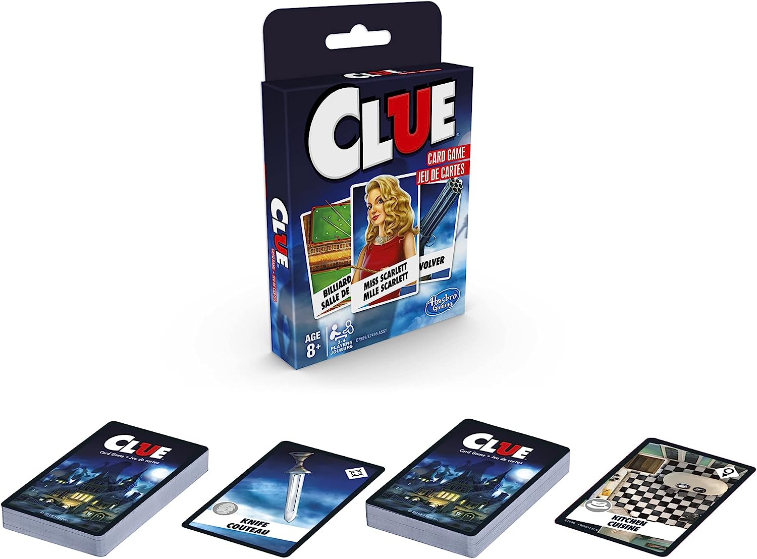 Clue Card Game