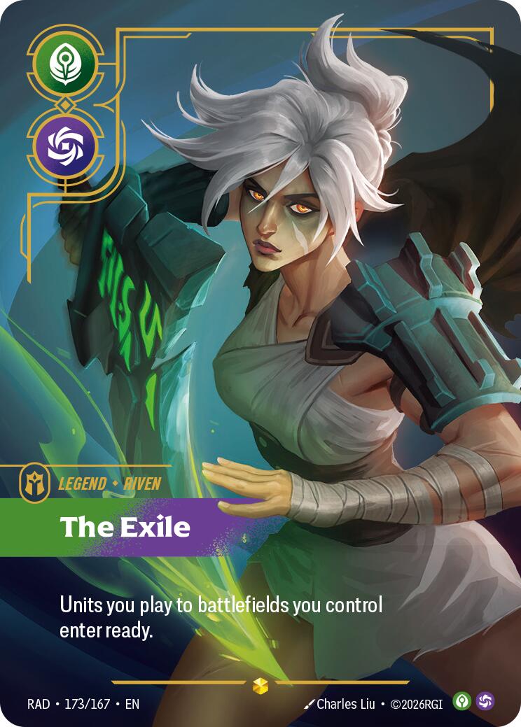 Riven, The Exile (Overnumbered)