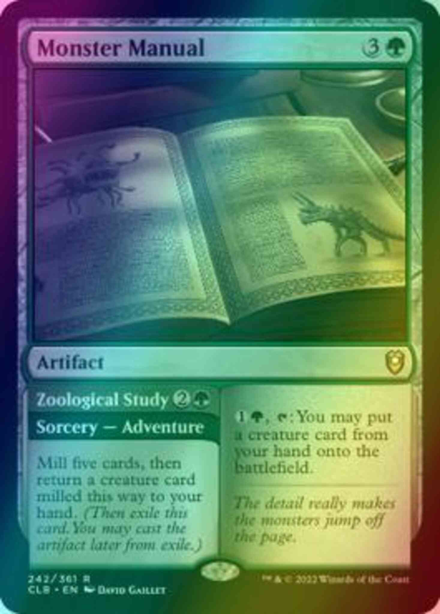 Monster Manual - Commander Legends: Battle for Baldur's Gate - 242 (Foil)