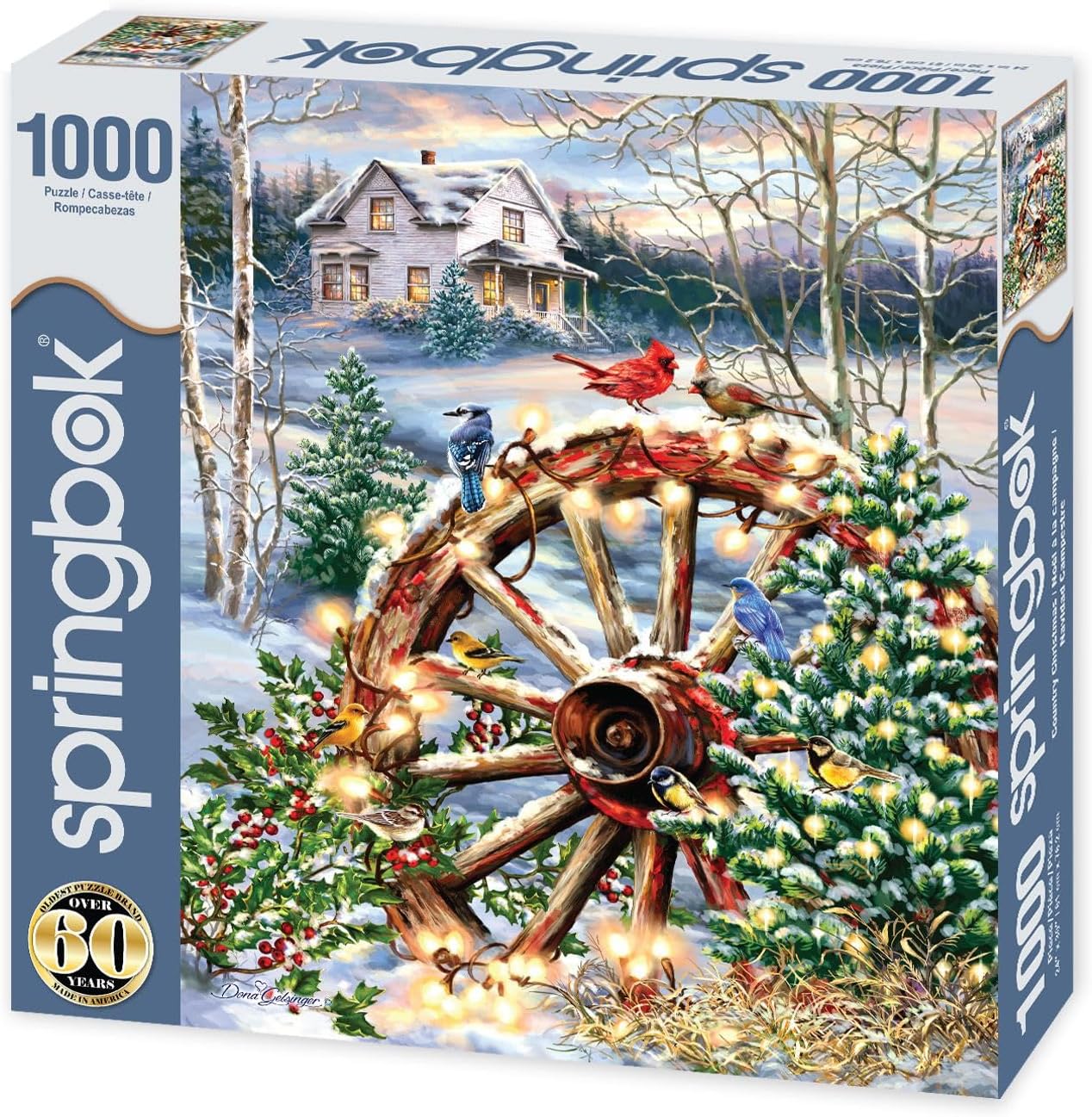 Country Christmas 1000