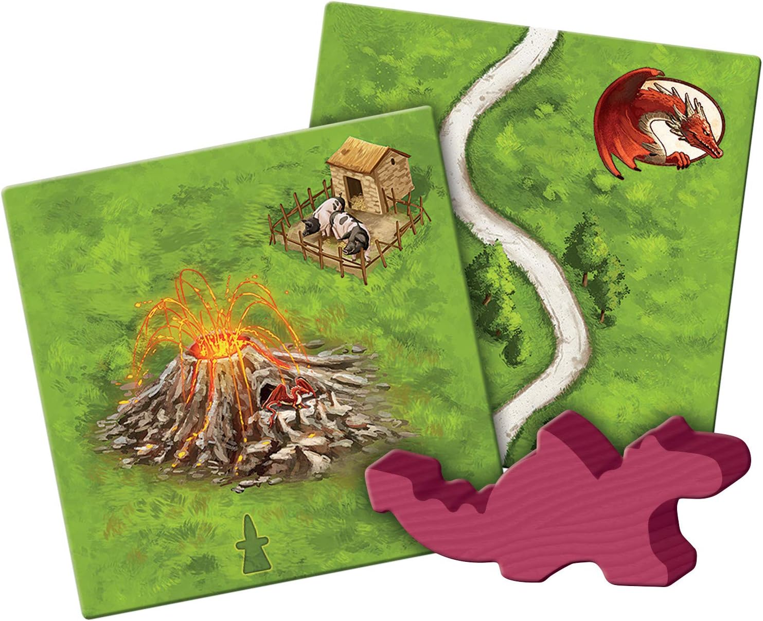 Carcassonne Princess & The Dragon