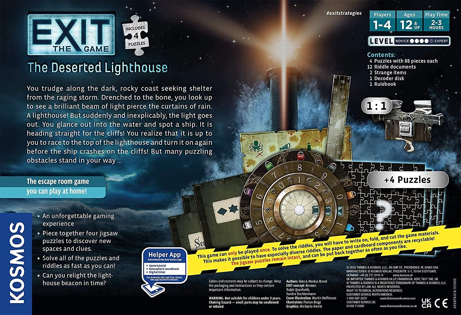 Exit: The Deserted Lighthouse (Puzzled Included)