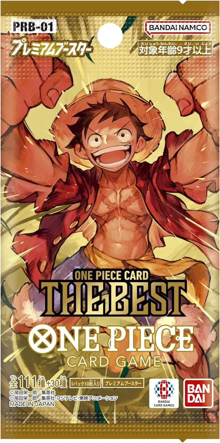 Japanese One Piece - PRB01 - The Best - Booster Pack