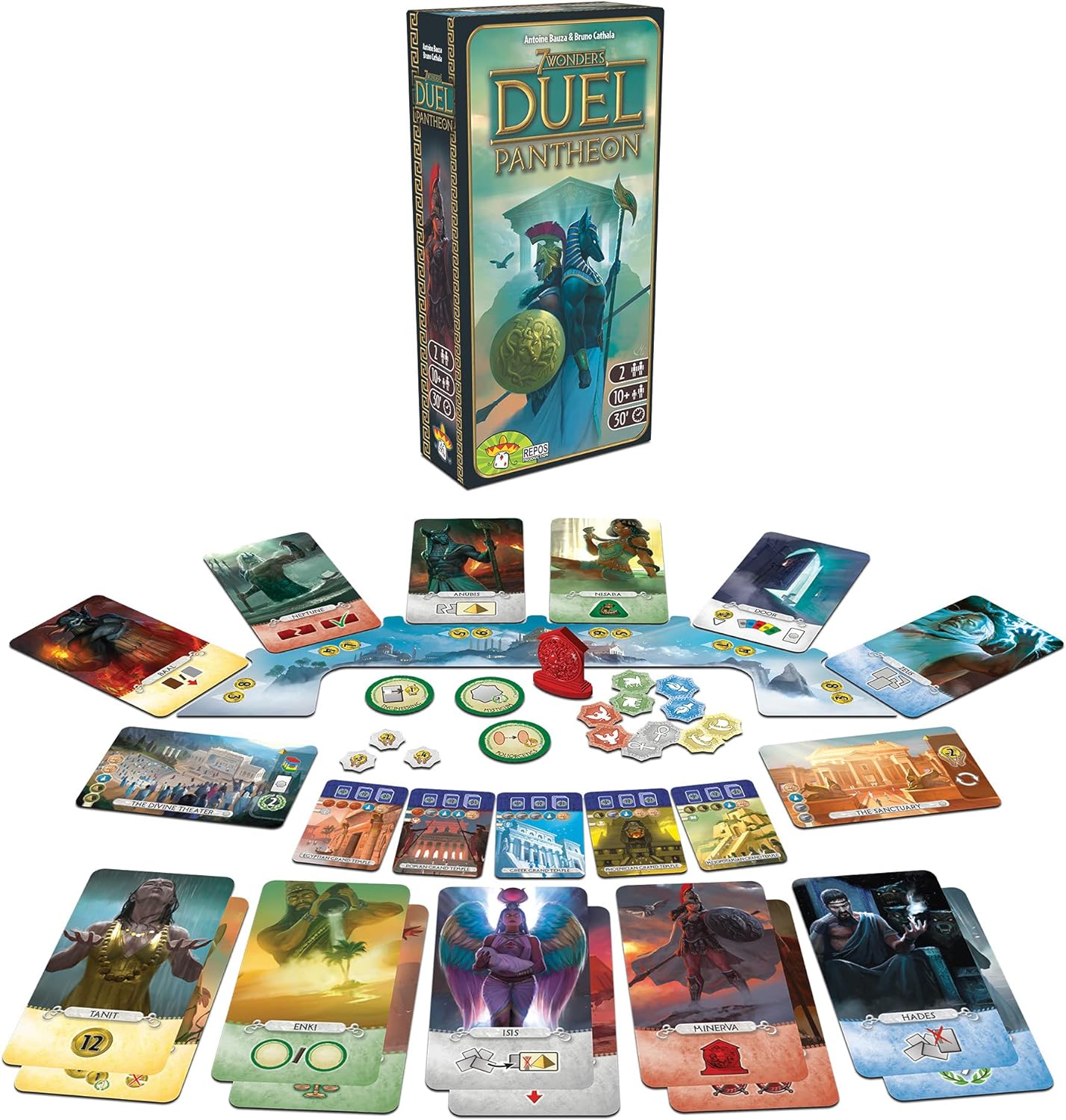 7 Wonders Duel Pantheon