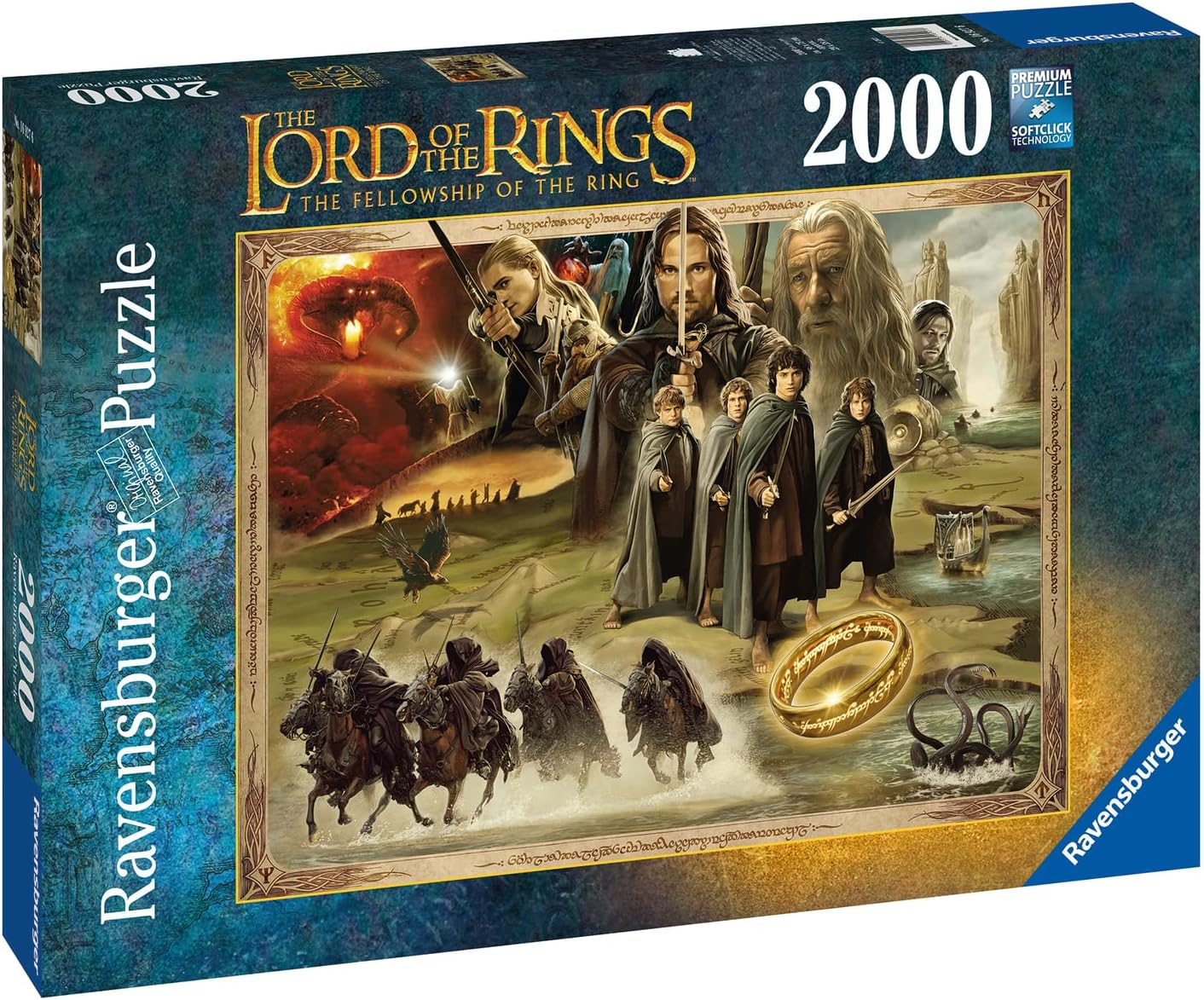Lord of the Rings: The Fellowship of the Ring 2000pcs
