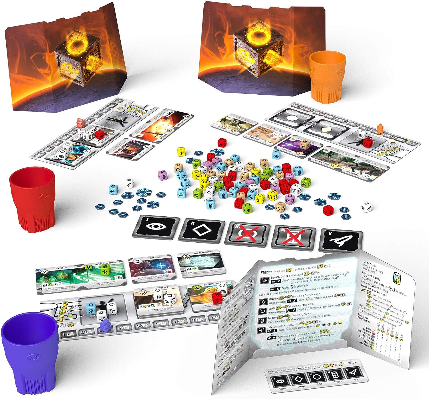 Roll For The Galaxy Dice Game