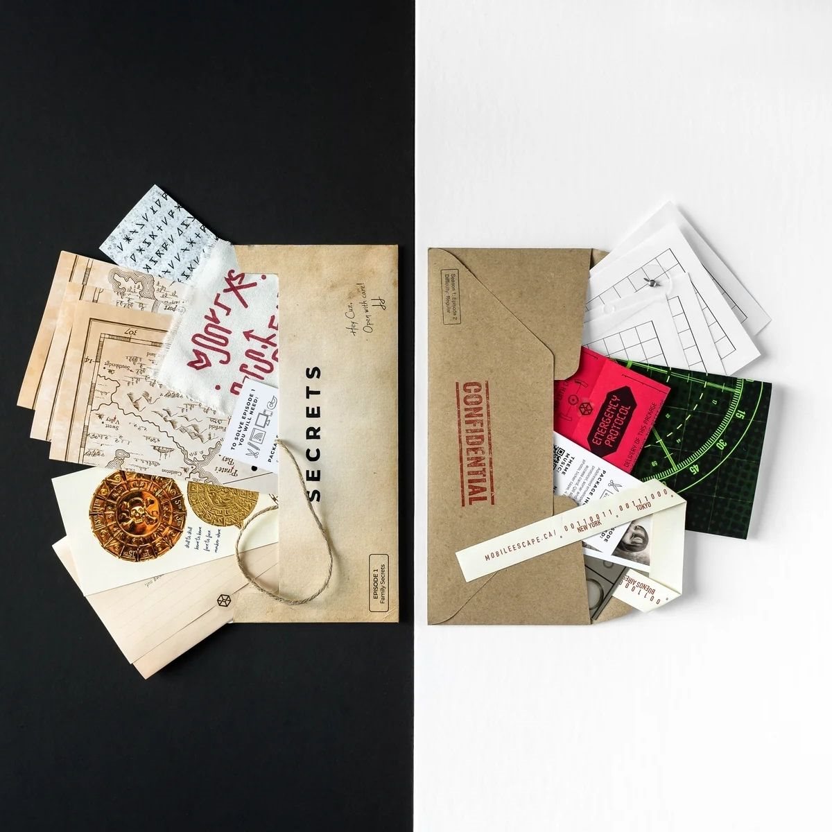 Escape Mail - Family Secrets Series: Starter Bundle (Episodes 1-2)