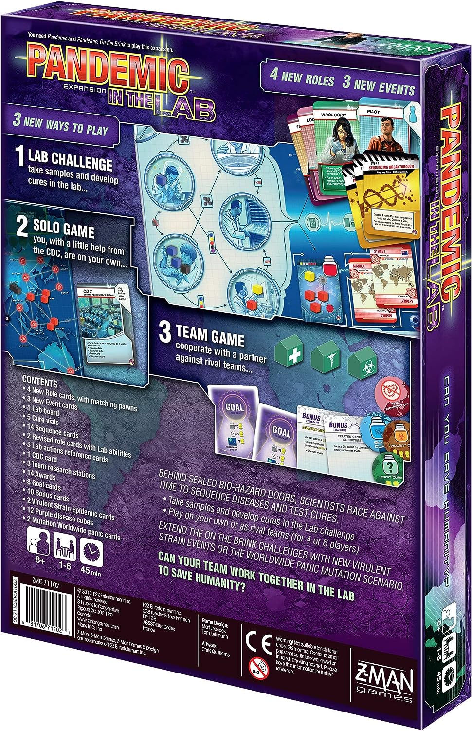Pandemic: In The Lab