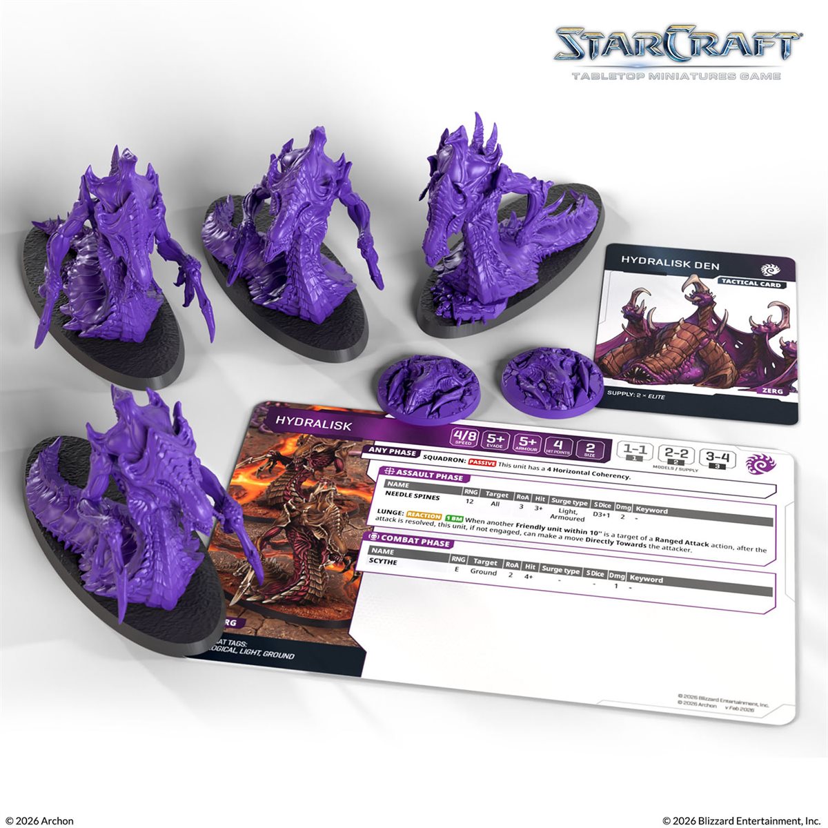 Starcraft: The Miniatures Game: Zerg: Hydralisk Expansion Set **Pre-Order**