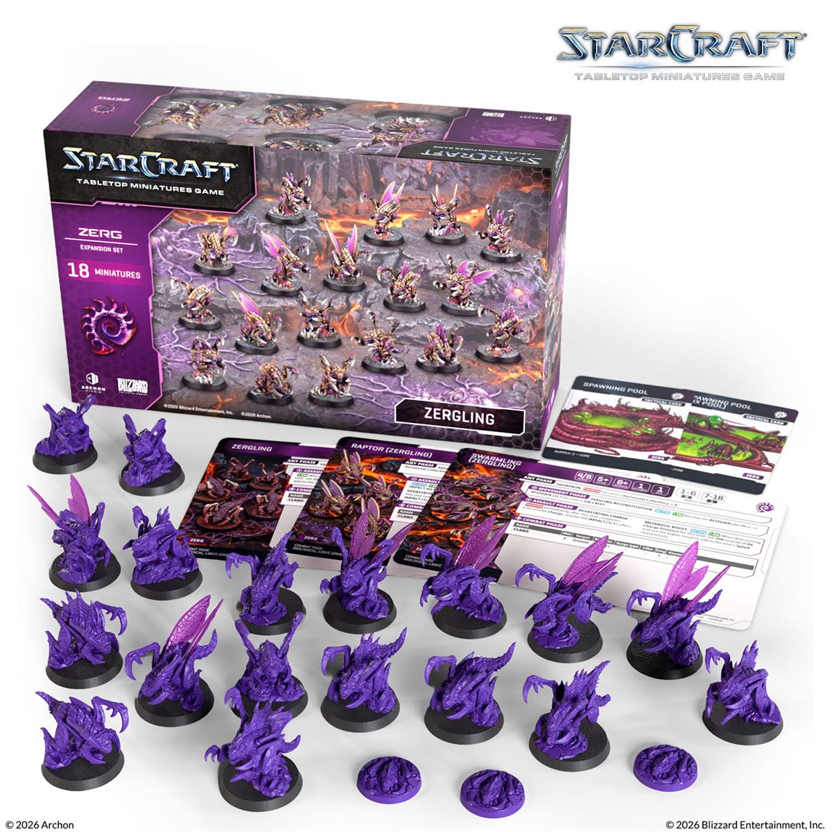 Starcraft: The Miniatures Game: Zerg: Zergling Expansion Set **Pre-Order**