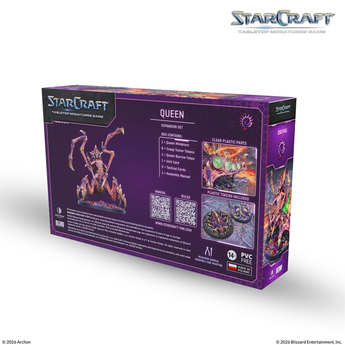 Starcraft: The Miniatures Game: Zerg: Queen Expansion Set **Pre-Order**