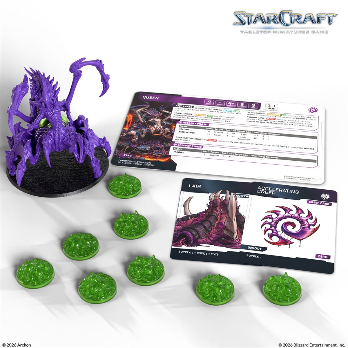 Starcraft: The Miniatures Game: Zerg: Queen Expansion Set **Pre-Order**