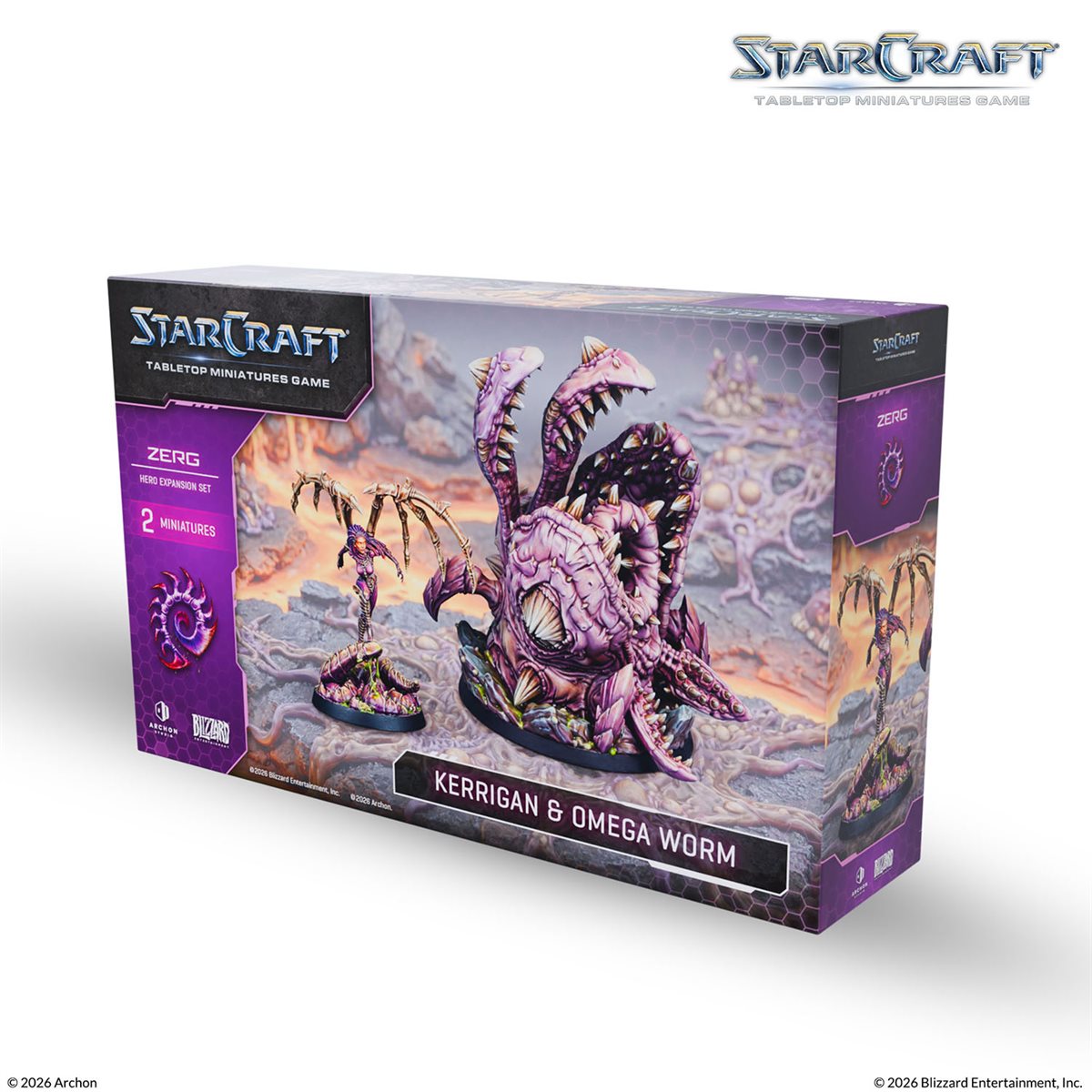 Starcraft: The Miniatures Game: Zerg: Primal Kerrigan Hero Expansion Set **Pre-Order**