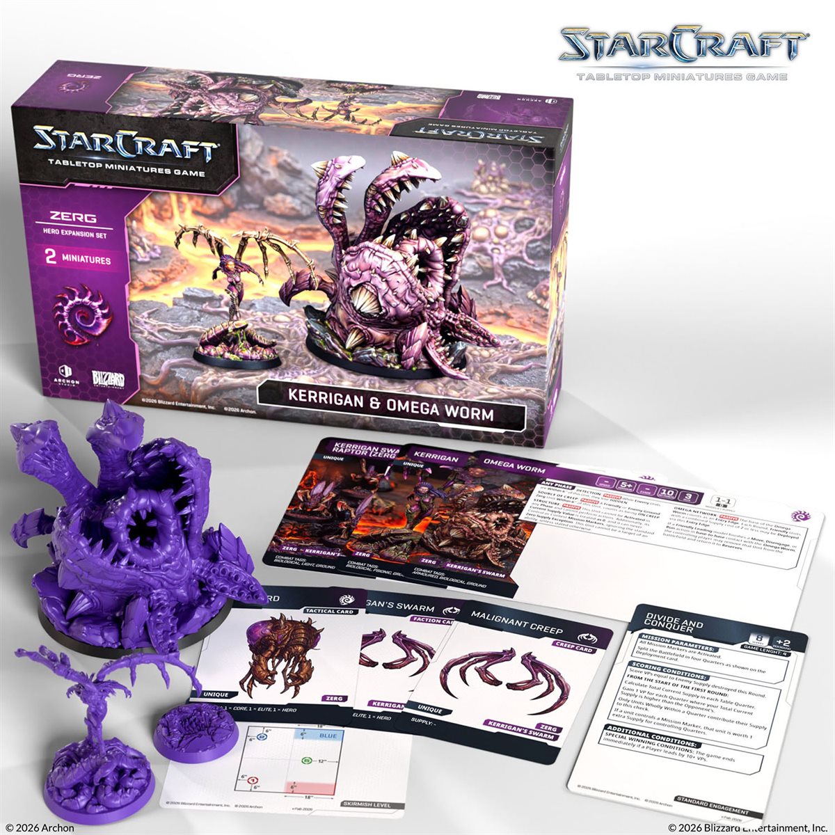 Starcraft: The Miniatures Game: Zerg: Primal Kerrigan Hero Expansion Set **Pre-Order**