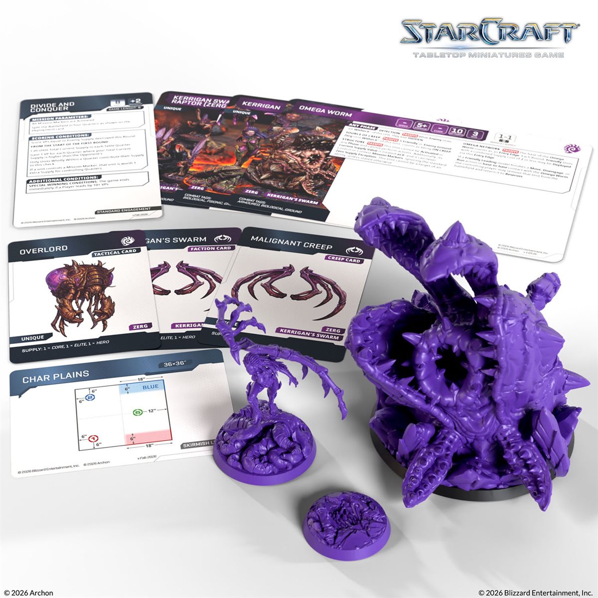 Starcraft: The Miniatures Game: Zerg: Primal Kerrigan Hero Expansion Set **Pre-Order**